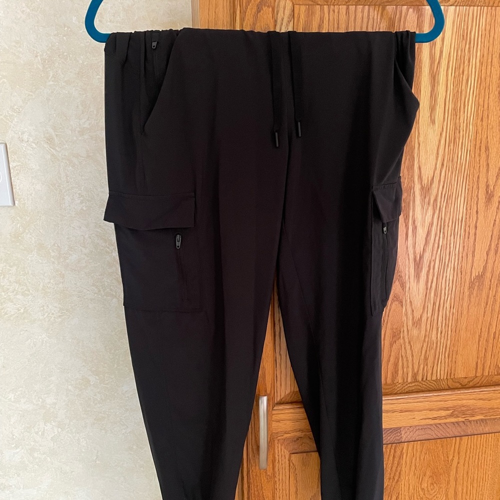 Black cargo pants
